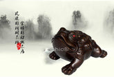 INPHIC-精品開光純銅小型招財金蟾工藝品擺件辦公室裝飾品招財擺設